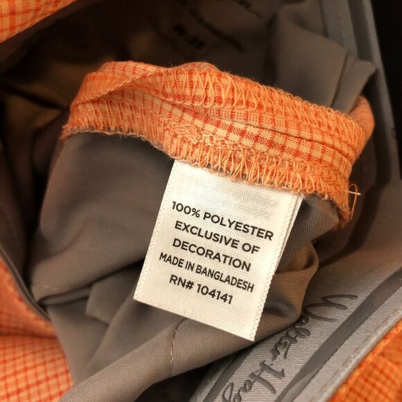 Walter Hagen Mens P11 Collection Seersucker Light Apricot Golf Short 35 - Picture 4 of 4